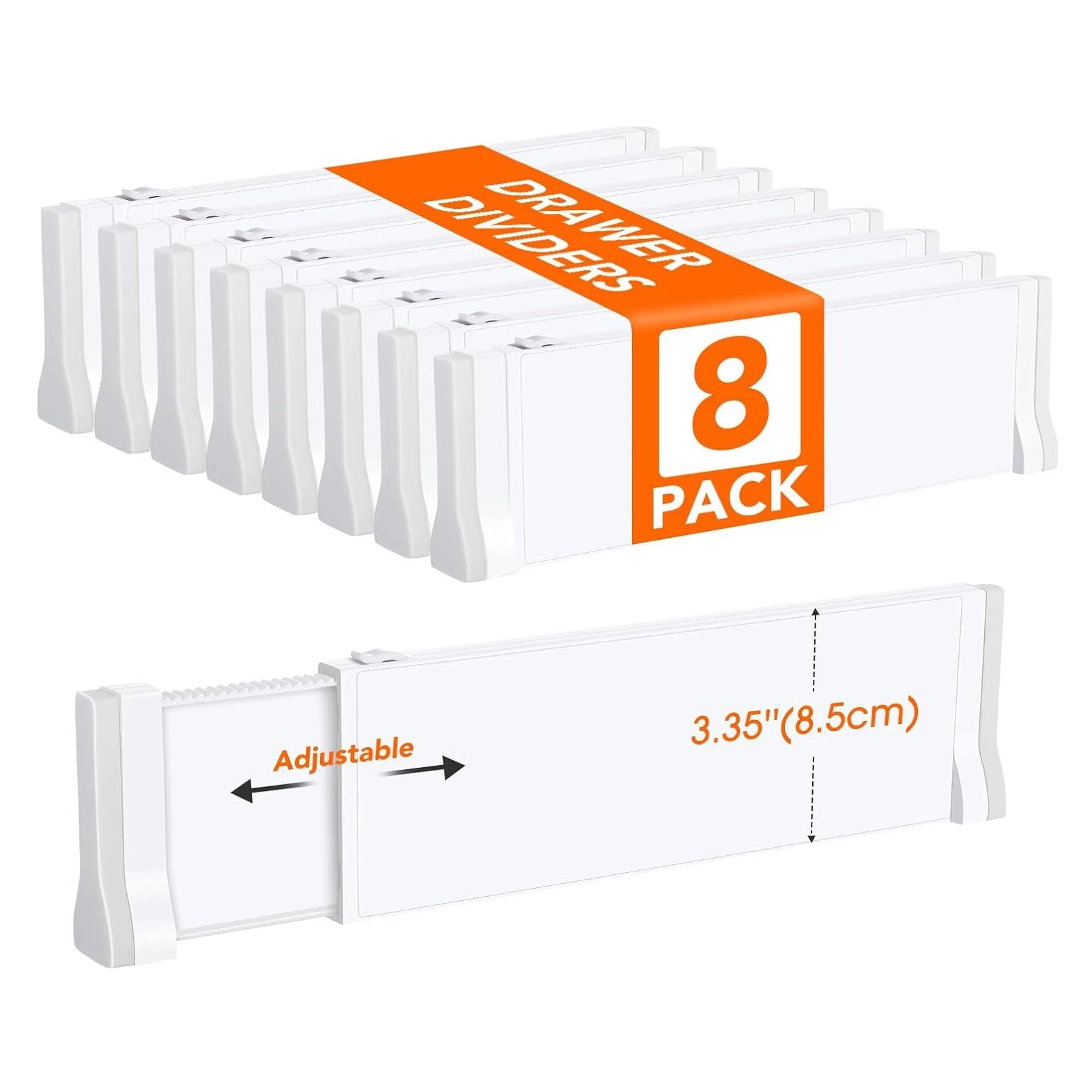 FlexiDrawer™ – Verstellbare Schubladen-Organizer (2er / 4er / 6er Set)