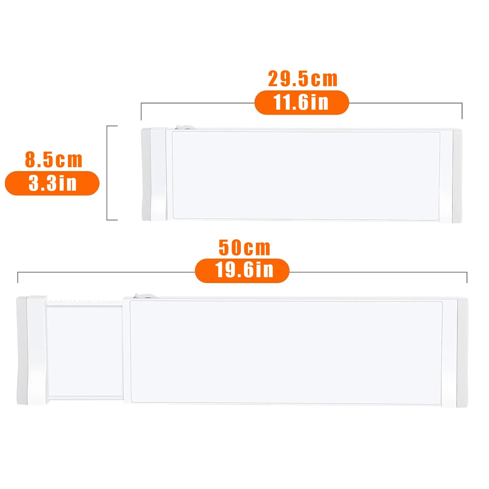 FlexiDrawer™ – Verstellbare Schubladen-Organizer (2er / 4er / 6er Set)