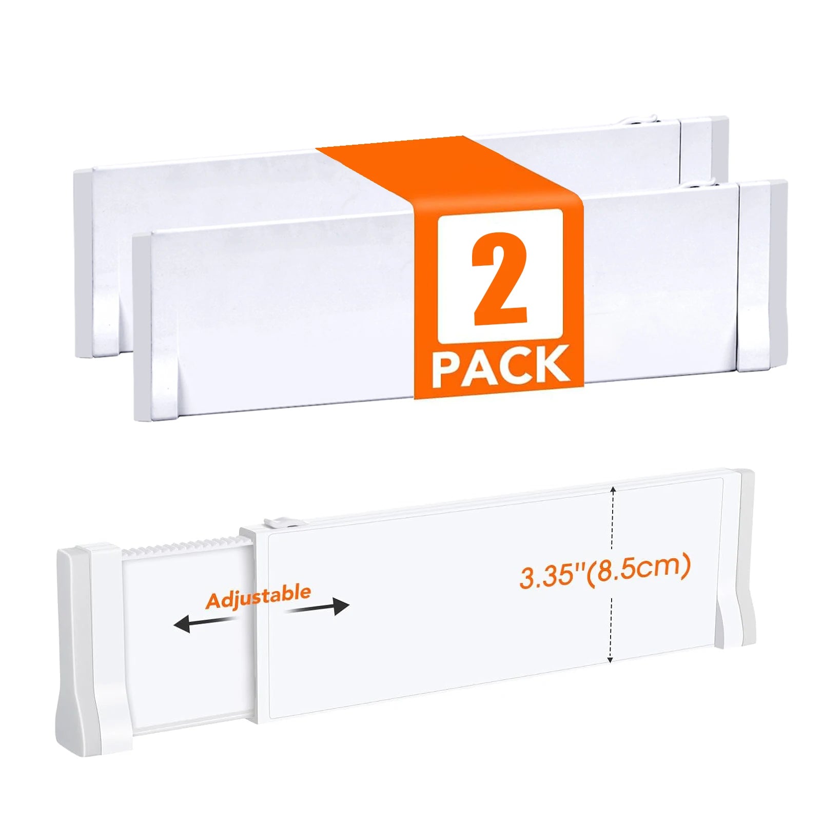 FlexiDrawer™ – Verstellbare Schubladen-Organizer (2er / 4er / 6er Set)